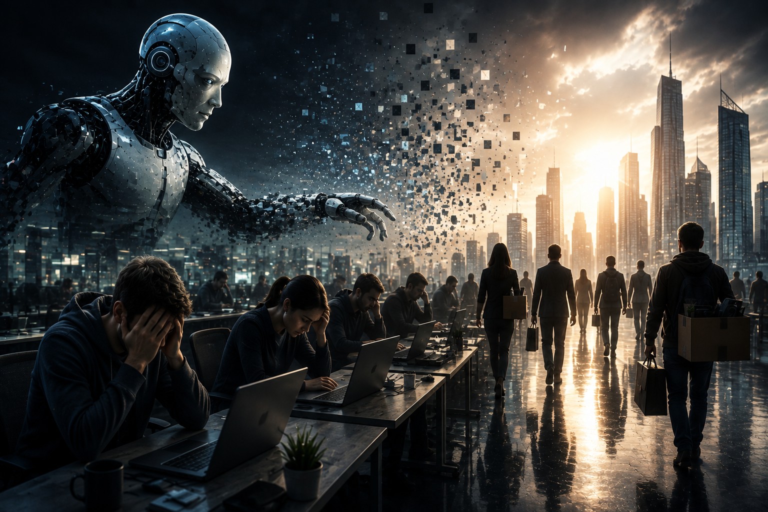IT-Fachkräfte unter Druck: Künstliche Intelligenz gefährdet Arbeitsplätze im Tech-Sektor